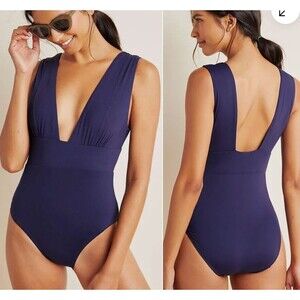 Andie Women's Navy One Piece Swimsuit